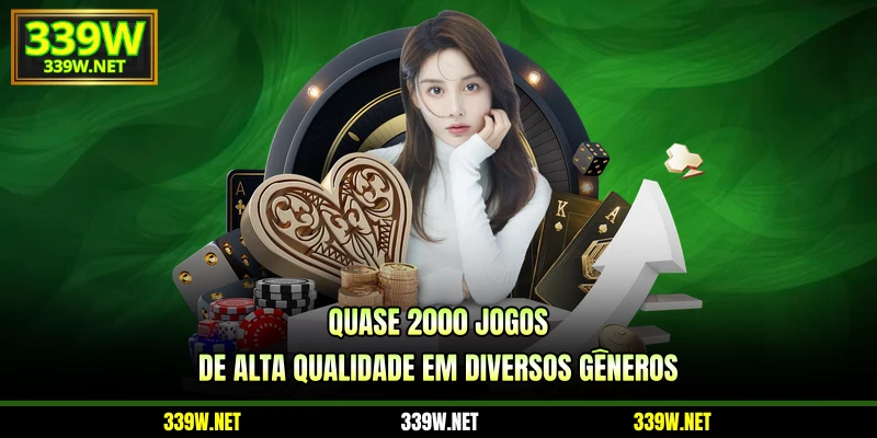 Quase 2000 jogos de alta qualidade em diversos gêneros