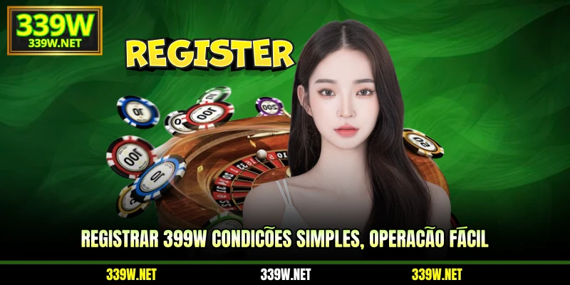 Registrar 399W condições simples, operação fácil