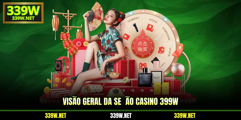 Visão geral da seção casino 399w
