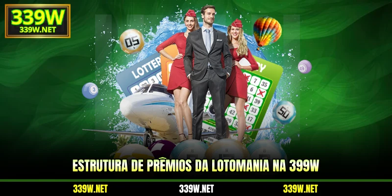 Estrutura de prêmios da Lotomania na 399W