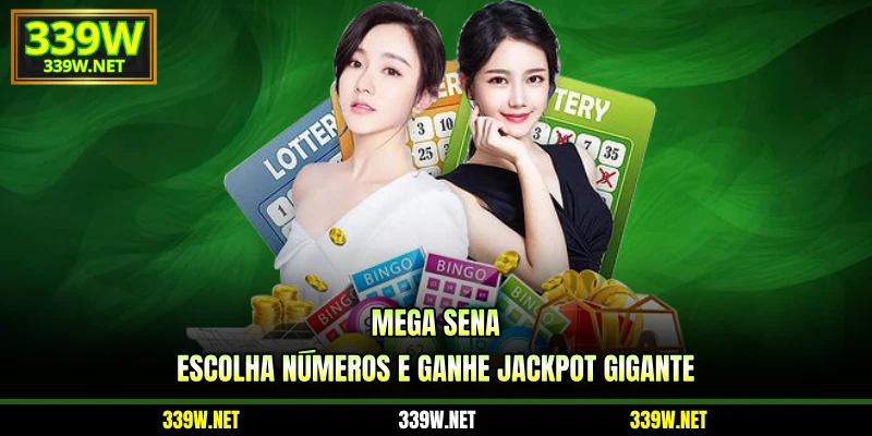 Mega Sena com bilhete de 6 números